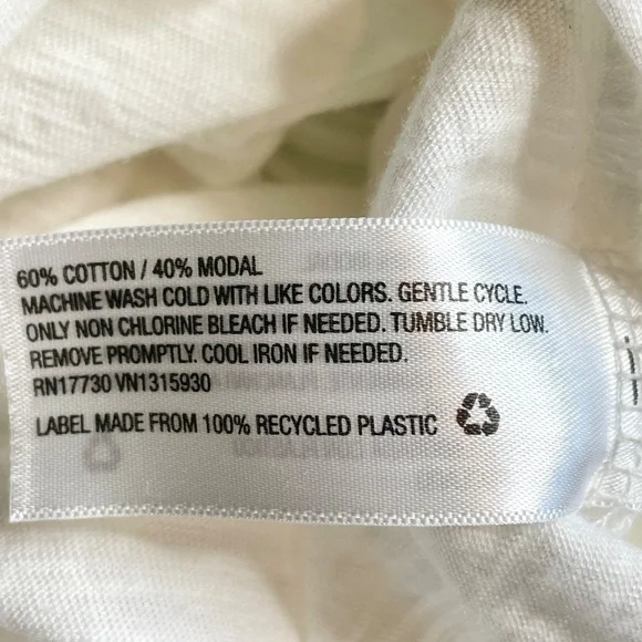 KNOX ROSE WOMEN’S ULTRA LIGHTWEIGHT WHITE SHORT SLEEVE T-SHIRT SIZE XXL - Picture 4 of 4